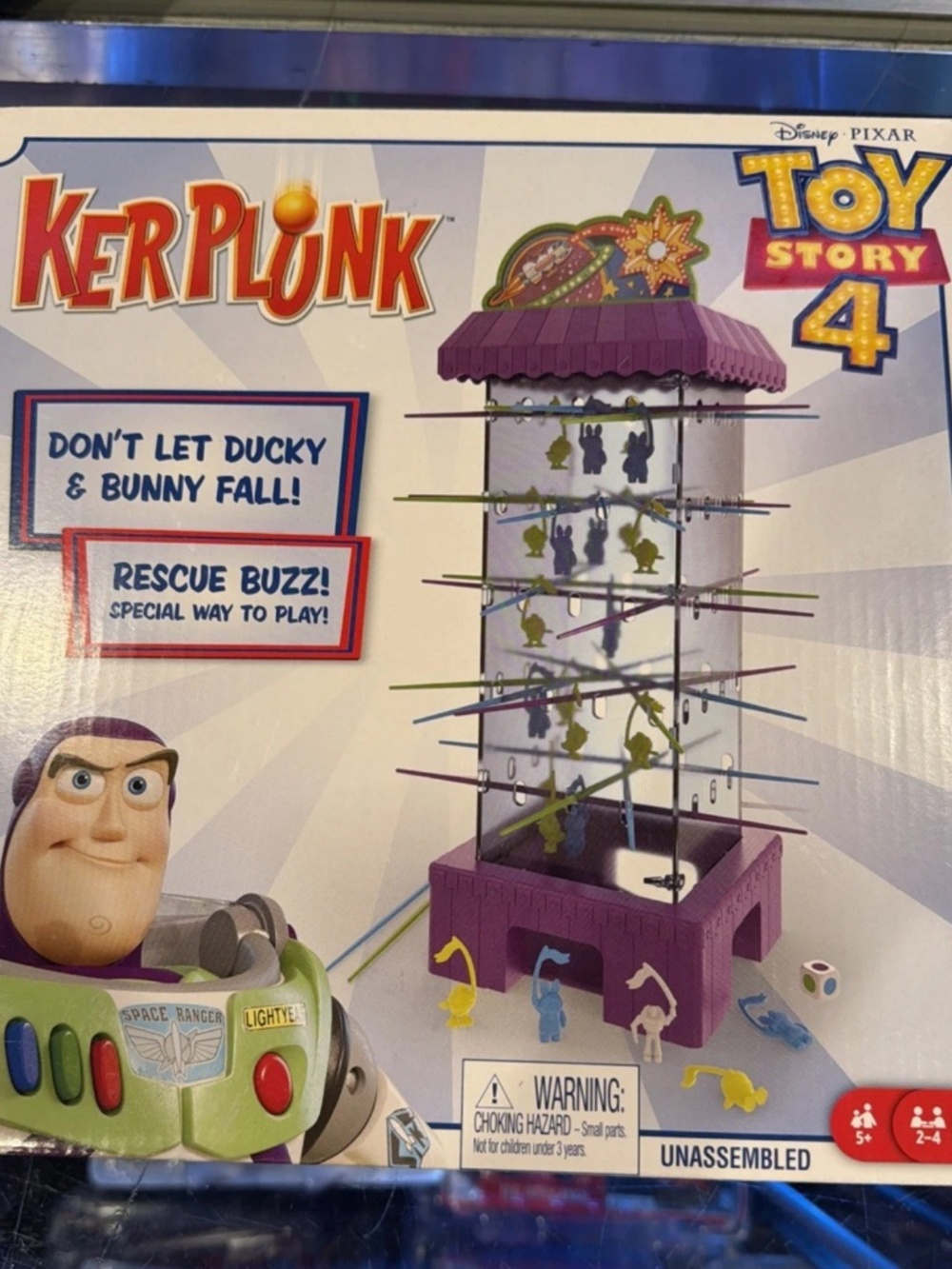 Toy Story 4 Rescue Buzz Kerplunk Game Complete!